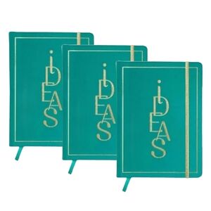 Set Of 3 Hardcover Journals